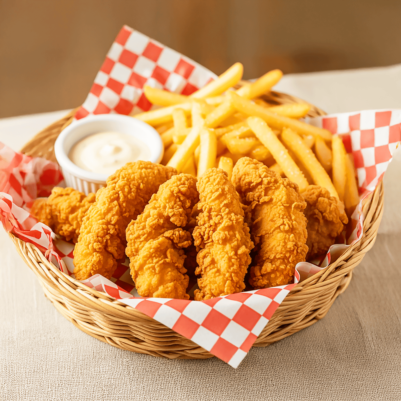 フライドチキンバスケット